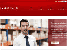 Tablet Screenshot of centralfloridains.com